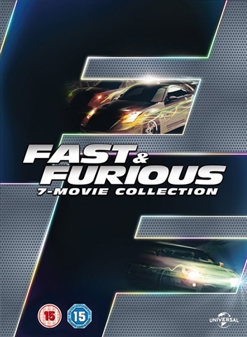 Fast & Furious 1-7 (15) 7 Disc